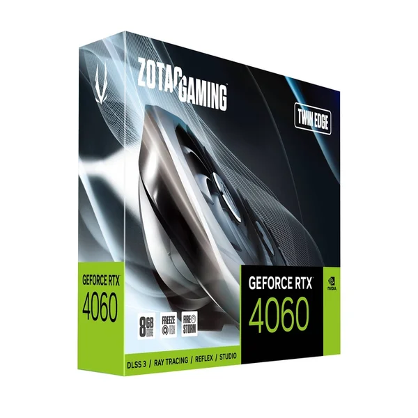 Zotac Gaming GeForce RTX 4060 8GB Twin Edge GDDR6 Graphics Card